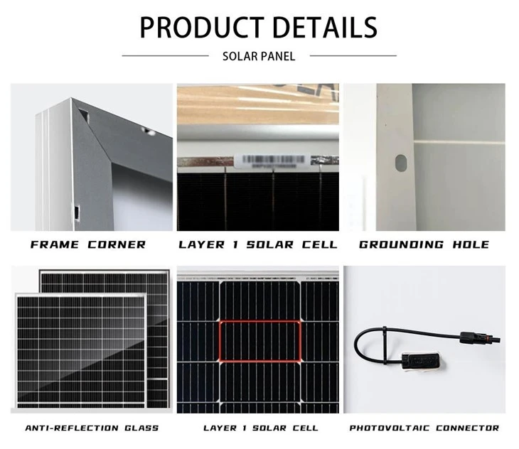 Professional Factory Mono Solar Panel 600W