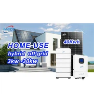信頼性の高い 10kw オフグリッド太陽光発電システム